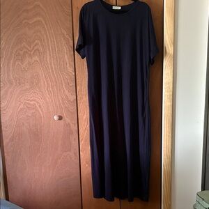 Navy Blue Maxi Dress size L